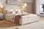 Čalouněná postel BED 8 180x200 bouclé béžová