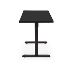 Výškově nastavitelný psací stůl B54 černý