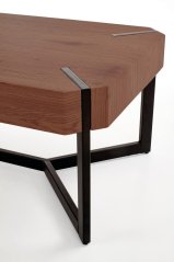Konferenční stolek LAVIDA ořech/černý