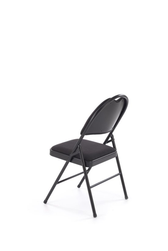 Skladacia stolička K566 čierna