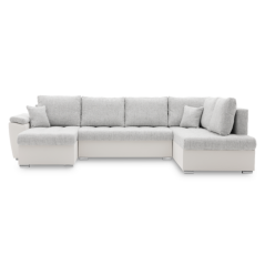 Sedacia súprava VEGAS 315/190 PRAVÁ sivá/biela