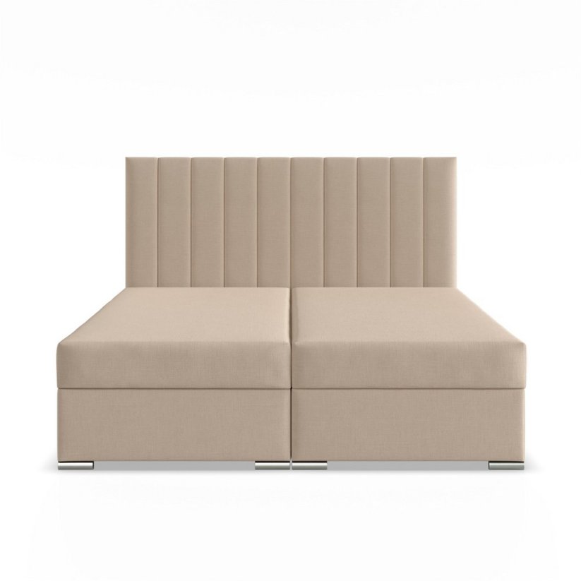 Kontinentální postel s úložným prostorem AGEN 160x200 výběr z barev