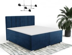 Kontinentální Boxspring postel CARINA 160x200 výběr z barev