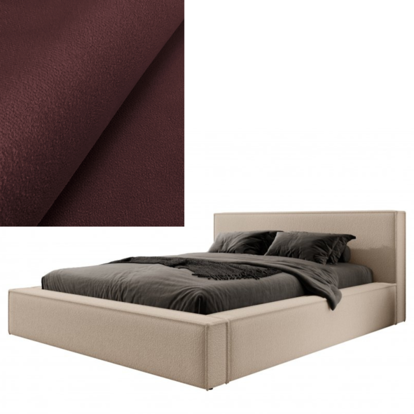 Čalouněná postel ASTURIA 120x200 výběr z barev - Výběr potahové látky (MD): MANILA_06