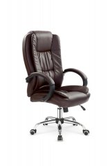 Kancelárska stolička RELAX tmavo hnedá