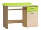 Pracovní stůl LIMO L10 jasan/zelená