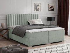 Kontinentální Boxspring postel VELA 120x200 výběr z barev