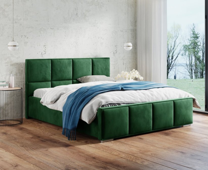 Čalúnená posteľ BELLA 120x200 výber z farieb - Výber poťahovej látky (MD): MANILA_35