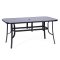 Záhradný stôl STANDARD XL 150x90 čierna