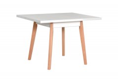 Rozkladací jedálenský stôl OSLO 1 L výber z farieb 80(110)x80