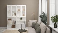 Regál Bask 71760/22 biela