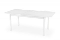 Rozkladací jedálenský stôl FLORIAN 160(228)x90 biely