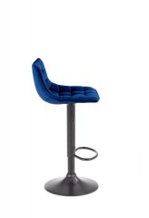 Barová stolička H95 námornícka modrá