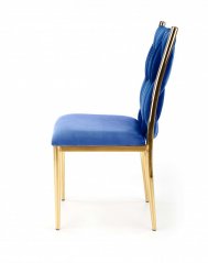 Jedálenská stolička K436 námornícka modrá