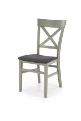 Jedálenská stolička TUTTI 2 šedá/zelená