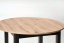 Rozkládací jídelní stůl RINGO 102(142)x102 dub artisan/černý