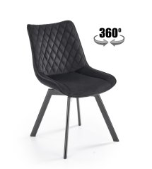 Jedálenská stolička K520 čierna