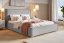 Čalouněná postel BED 8 160x200 šedá