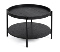 Konferenční stolek BIVIO černý