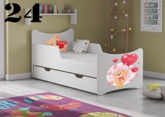 Dětská postel SMB SMALL motiv 24 140x70