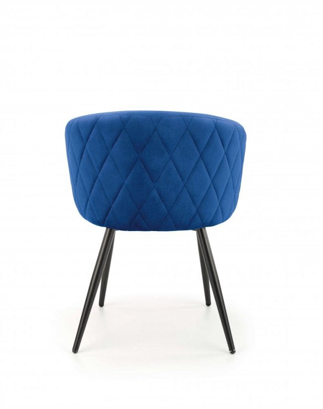 Jídelní židle / křeslo K430 námořnická modrá