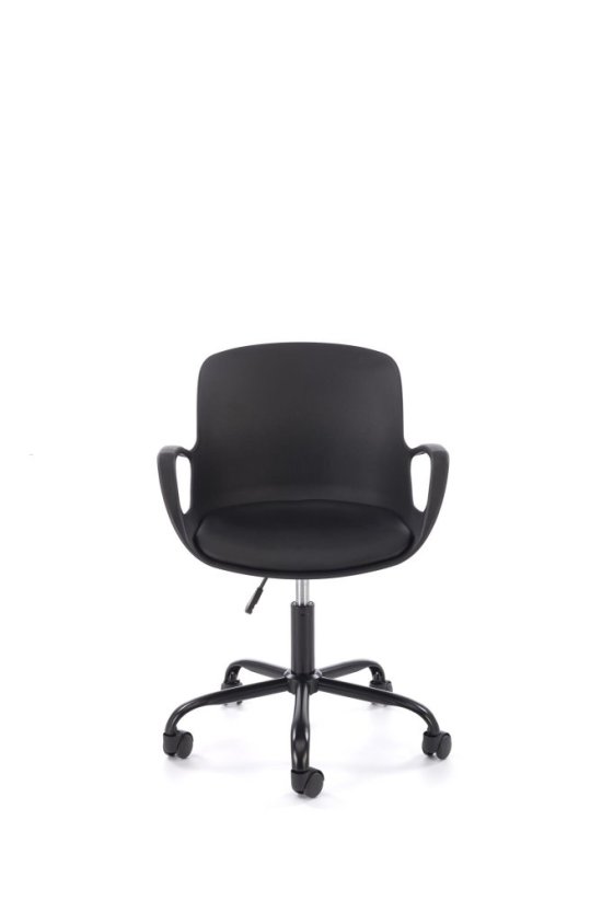 Detská otočná stolička FROST čierna