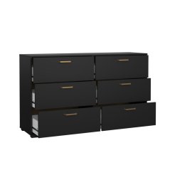 Komoda Selina 706 čierna