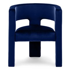 Čalúnené kreslo ZORA MAGIC velvet modré