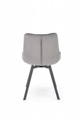 Jedálenská stolička K519 sivá