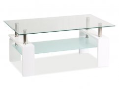 Konferenční stolek LISA BASIC II bílý lak