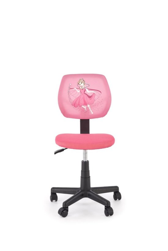 Detská otočná stolička BINGO ružová