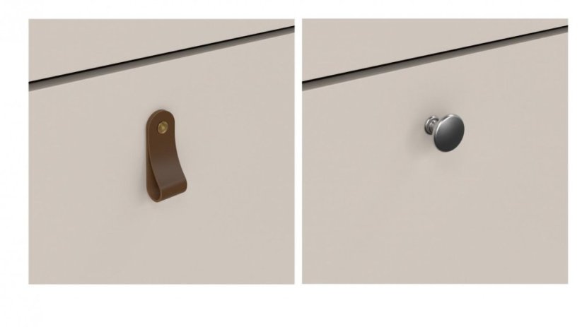 Noční stolek Real 685 kašmír