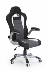 Kancelářská židle LOTUS černá/šedá