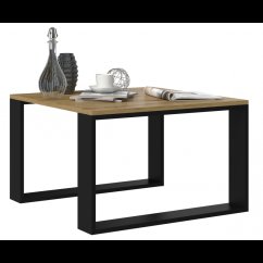 Konferenčný stolík Sava MINI dub artisan/čierna