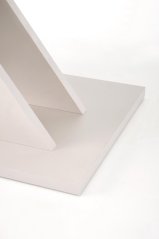 Rozkladací jedálenský stôl XARELTO 130(175)x85 kašmír/dub cremona