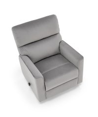 Relaxační křeslo KARIM šedé