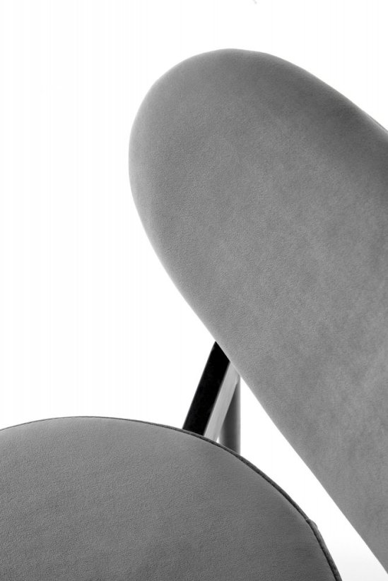 Jedálenská stolička K509 sivá