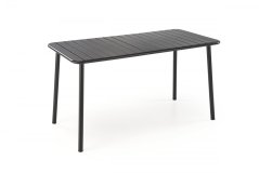 Záhradný stôl BOSCO 140x70 čierny
