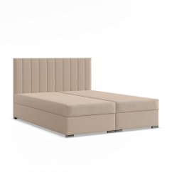 Kontinentální postel s úložným prostorem AGEN 160x200 výběr z barev