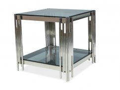Konferenční stolek FOSSIL B stříbrný