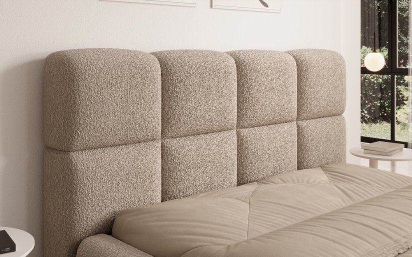 Čalouněná postel MERIDA 120x200 výběr z barev