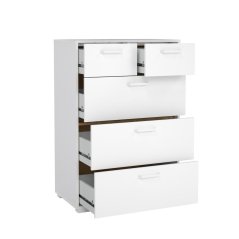 Komoda Selina 704 bílý lesk