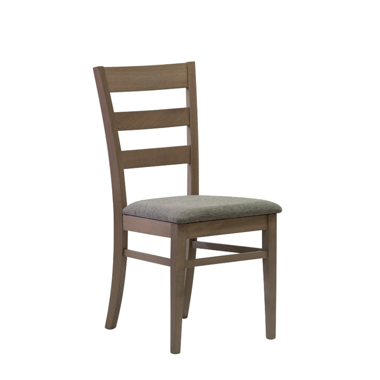 Jedálenská stolička VIOLA s čalúneným sedákom - výber z odtieňov