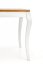 Rozkládací jídelní stůl WINDSOR 160(240)x90 tmavý dub/bílý