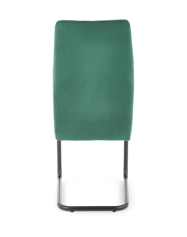 Jedálenská stolička K444 tmavo zelená