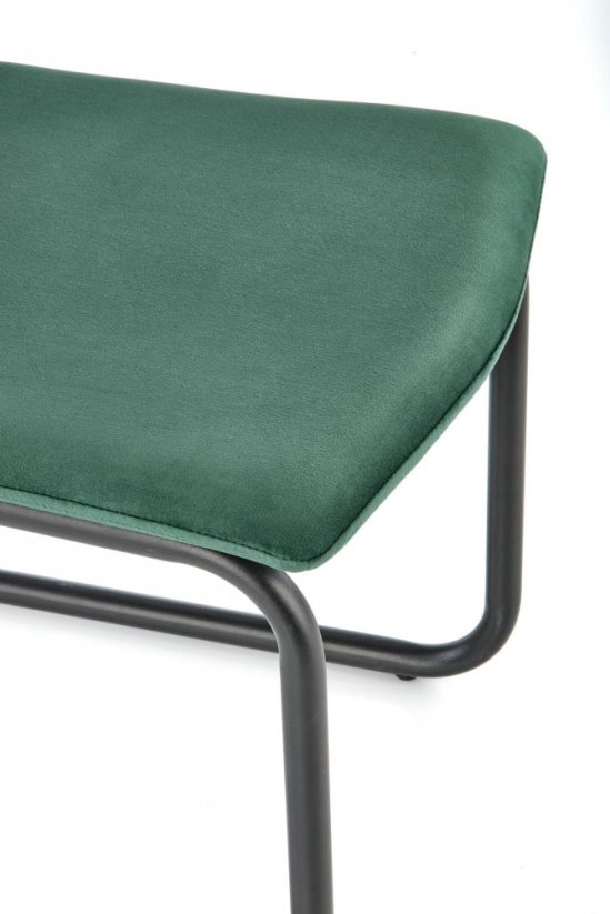Jedálenská stolička K444 tmavo zelená