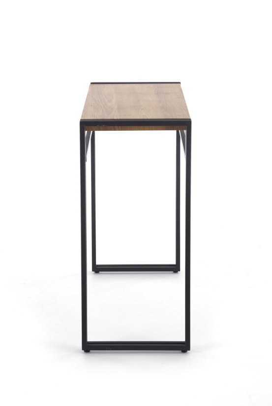Konzolový stolek BOLIVAR KN-1 dub zlatý/černý