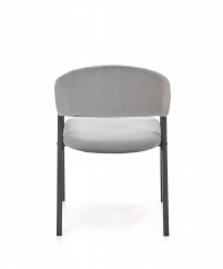 Jedálenská stolička / kreslo K473 sivá