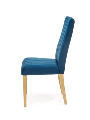 Jedálenská stolička DIEGO 3 velvet granátová