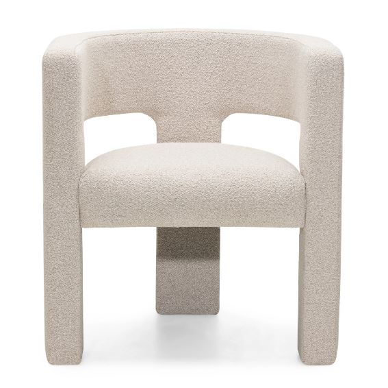 Čalouněné křeslo ZORA LOOP béžová - výprodej skladu